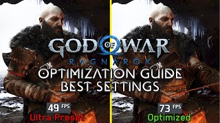 God of War Ragnarok  OPTIMIZATION GUIDE  Every Setting Tested  Best Settings [upl. by Jamie]