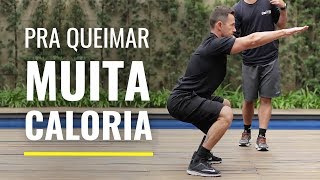 Treino para emagrecer em casa [upl. by Neelyad]