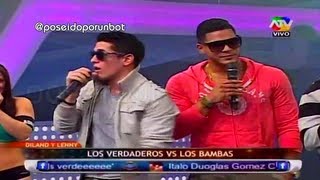 COMBATE Dyland y Lenny  Los Verdaderos vs los Bambas 030713 [upl. by Navy]