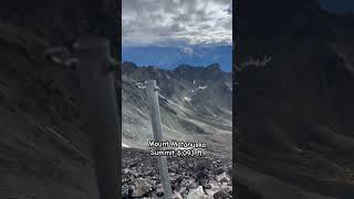 Mount Matanuska Alaskasummit outdoors nature travel summer [upl. by Anekam539]