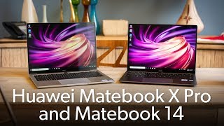 Checking out the Matebook X Pro 2019 and Matebook 14 [upl. by Eniale]