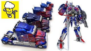 Transformers Optimus Prime Movie Age of Extinction The Last Knight BMB BS03 UTR02 ランスフォーマー 變形金剛 [upl. by Onitsoga]