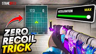 Zero Recoil Control Trick Standoff 2 GuideTutorial Acceleration  Drills Secret Tips and Tricks [upl. by Ellinehc109]