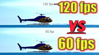 60 fps vs 120 fps Video Comparison  LG High Frame Rate [upl. by Pitt412]