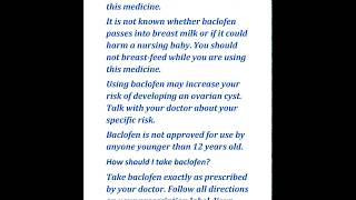 what is Baclofen [upl. by Maxie]