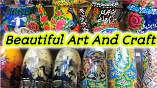 Beautiful hand made art and craft 🥰 zainab market sadar karachi handcrft antiqueitems [upl. by Iahs]