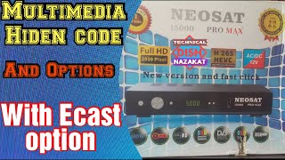 Neosat i5000 pro max multimedia master code aur is mein majood faction [upl. by Yanrahs392]