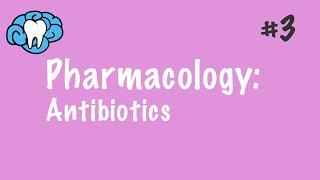 Pharmacology  Antibiotics  INBDE ADAT [upl. by Levenson]