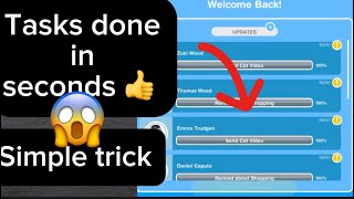 Sims freeplay tasks cheats  Sims freeplay cheats 2023  100 Working trick [upl. by Aifoz]