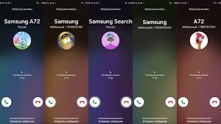 Screen Recording Incoming Call on Samsung A72 [upl. by Hallimaj]