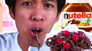 DIY NUTELLA CHOCOLATE PASTA [upl. by Waylan]