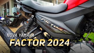 YAMAHA LANÇA NOVA FACTOR 125 2024 MAS [upl. by Tsuda]