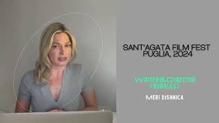 Video Message for Sant’Agata Film Fest Puglia 2024 [upl. by Anaik]