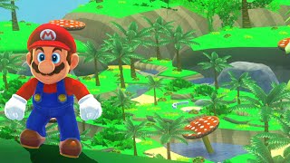 Super Mario Odyssey Custom TROPICAL Kingdom 100 Playthrough Custom Kingdom [upl. by Kinnon]