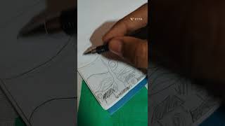 How to draw the starry night painting starrynight drawing art starry starrysky sketching [upl. by Akselaw]