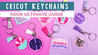 Cricut Keychains Ultimate Guide to Vinyl Acrylic Keychains [upl. by Otrebor547]