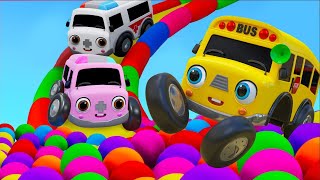 Playground Song  Color Balls amp Sing a Song  Nursery Rhymes amp Kids Songs  Baby Car Songs TV [upl. by Iv]