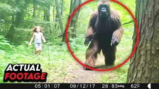 MOST TERRIFYING Trail Encounters Caught While Hiking [upl. by Eelyk]