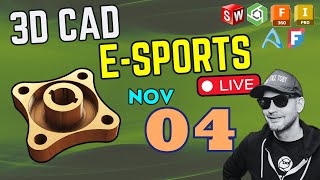 Model Monday LIVE  1 PM  NOV 4th  Speedmodeling 3DCAD esports  CAD vs CAD [upl. by Konstantin928]