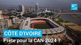 La Côte dIvoire prête pour la CAN 2024  • FRANCE 24 [upl. by Anikas703]