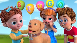 Bingo Song  Beep Beep Nursery Rhymes beepbeep nurseryrhymes kidssong [upl. by Jephum]