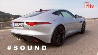 Jaguar FType Coupé V6 S  Sound [upl. by Sim]