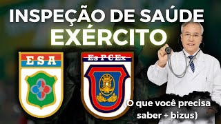 INSPEÇÃO DE SAÚDE EXÉRCITO COMO SE PREPARAR [upl. by Pals]