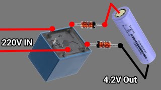 220V TO 42V Lithium ion Battery Charger Circuit [upl. by Aelam]