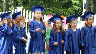 Moving up to Kindergarten Song Francescas Grad 2012 [upl. by Nomled357]