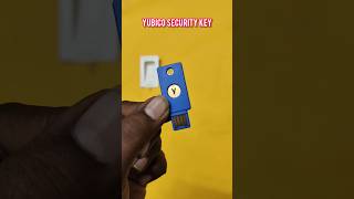 Yubico security key NFC USBa Two factor authentication security key shorts [upl. by Anekam770]