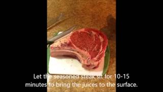 How to Grill a Ribeye Steak on a Charcoal Grill [upl. by Latvina]