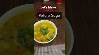 Quick amp Easy Potato Sagu Recipe  South Indian Comfort Food cookingshorts recipe recipeoftheday [upl. by Snodgrass837]