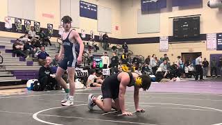 2024 Northern JH Wrestling Invitational 12724 Dallastown v Solanco 145 lbs [upl. by Hildebrandt]