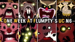 One Week at Flumptys Ultimate Concept Night 6  All Jumpscares amp Extras [upl. by Ibor575]