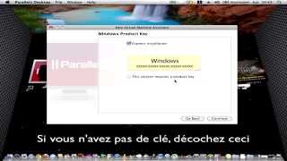 Comment installer windows en machine virtuelle sous mac [upl. by Esilram]