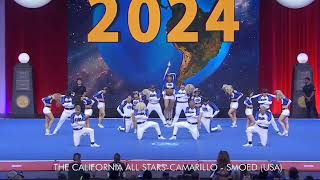 California Allstars Smoed Finals at The Cheerleading Worlds 2024 [upl. by Nordine]