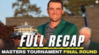 Scottie Scheffler 10 Wins 2022 Masters FINAL ROUND RECAP  CBS Sports HQ [upl. by Dagna]