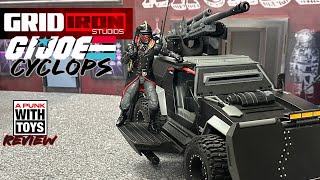 Gridiron Studios Cyclops Review for GI Joe Classified Stinger [upl. by Ehrenberg]