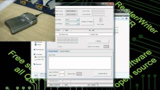 RFID Mifare and NFC Programming Reader Writer  Java uFRCoder Simple software review Windows [upl. by Ynohtnael]