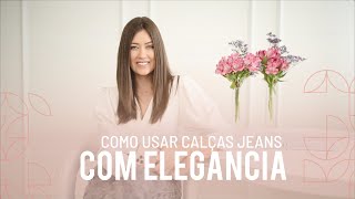 COMO USO CALÇAS JEANS  Vitória Portes [upl. by Manwell]