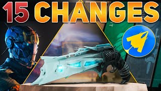 The 15 BIGGEST Changes Coming in Season 23 THIS WEEK  Destiny 2 Season of the Wish [upl. by Oaks]