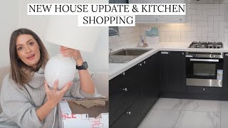 NEW HOUSE UPDATE amp KITCHEN SHOPPING [upl. by Arsi]