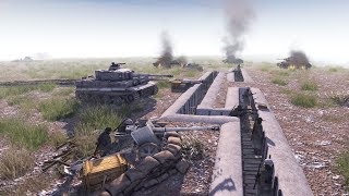 Outskirts of Stalingrad 1942  Fire Base amp Convoy Defense  Men of War Assault Squad 2 Gameplay [upl. by Anileh]