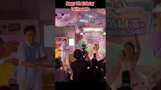 Happy 7th birthday Talitha Sottobirthdaycelebration ytshorts short [upl. by Blunt]