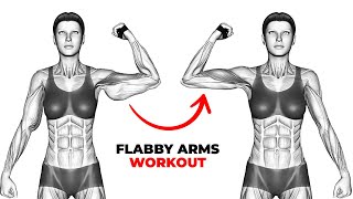 Only 5 Exercises To Get Rid of Bat Wings Tone Flabby Arms in 10 Days [upl. by Trevethick]