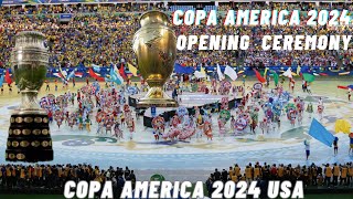 WOW Copa America 2024 Opening Ceremony USA Images [upl. by Aytac]