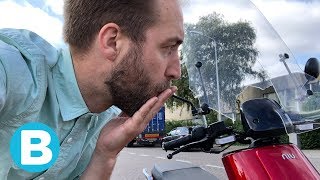 Eén week op een elektrische scooter naar kantoor Wat ging er mis [upl. by Deerdre]