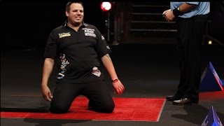 NINEDARTER  Adrian Lewis v Raymond van Barneveld [upl. by Drofla630]