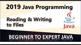 How to Read and Write File to Disk in Java [upl. by Ultann227]