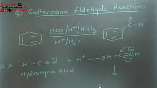 Gattermann koch formylation amp formation of Aldehyde group [upl. by Gemina]